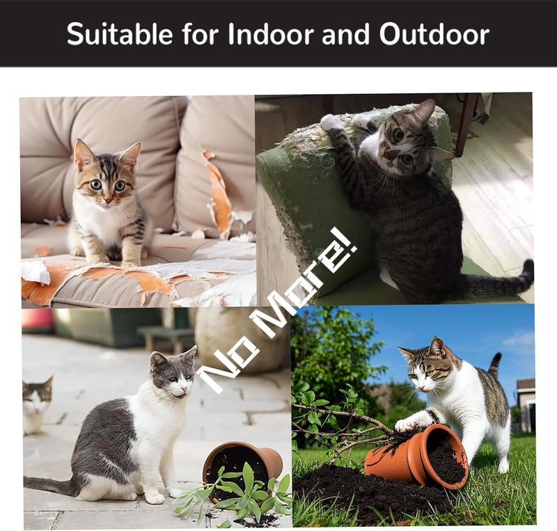 PINE PAWS Store رذاذ طارد للقطط - رذاذ طارد للقطط 100% طبيعي لمنع وضع العلامات بالبول والخدش - صديق للبيئة، آمن للاستخدام حول الأطفال والحيوانات الأليفة، آمن للاستخدام على الأثاث والأقمشة، يعمل في الداخل والخارج - Image 2